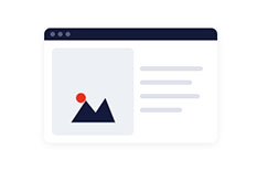 Blog & content pages