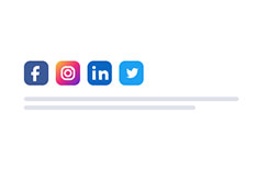 Social media integration